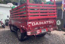 AUTORIDADES INTERCEPTAN EN AZUA CONDUCTOR DE CAMIÓN CON 151 PAQUETES DE PRESUNTA MARIHUANA SINTÉTICA