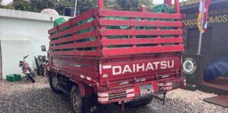 AUTORIDADES INTERCEPTAN EN AZUA CONDUCTOR DE CAMIÓN CON 151 PAQUETES DE PRESUNTA MARIHUANA SINTÉTICA