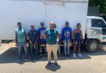 Ejército intercepta camión con indocumentados en Mao, Valverde.