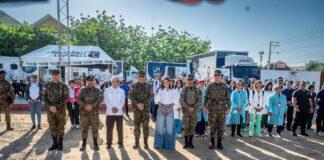 Ministerio de Defensa realiza amplio operativo médico y odontológico en Montecristi y anuncia construcción de escuela vocaciona.