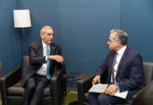 Director general de la UNESCO y el presidente Abinader conversan sobre avances de RD reflejados en reporte Global Education Monitoring Report 2026
