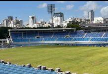 Ministro Kelvin Cruz presenta área verde del Estadio Félix Sánchez 72 horas después de evento artístico