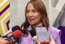 Zoraima Cuello afirma ciudadanos se quejan por apagones, delincuencia y alto costo de alimentos