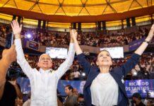 Carolina Mejía presenta a Ricardo de los Santos como su jefe de campaña
