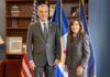 Presidente Abinader y gobernadora Hochul fortalecen cooperación entre República Dominicana y Nueva York en gestión de emergencias y protección de infraestructuras