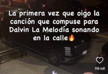 Compositor de “Amnesia” se emociona al escuchar la canción por primera vez en la calle