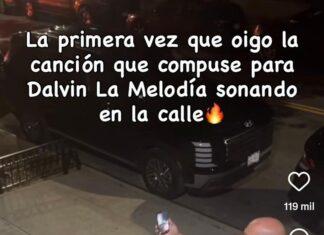 Compositor de “Amnesia” se emociona al escuchar la canción por primera vez en la calle
