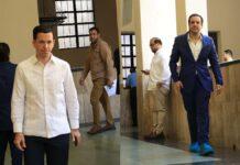 Recesan juicio de fondo contra Hugo Beras, Jochi Gómez y compartes