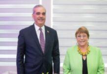 Presidente Abinader aborda con secretario general de la OEA plan de acción para Haití y situación de la democracia en la región