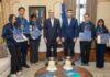 Presidente Abinader recibe en Palacio Nacional a jóvenes dominicanos que rompieron récord mundial de lectura