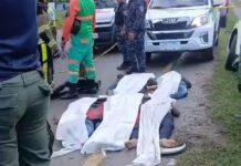 Cinco personas fallecen en accidente de tránsito en la Circunvación de Santo Domingo; eran oriundas de Yamasá