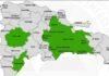 COE amplía alerta verde a 10 provincias y el Distrito Nacional por lluvias