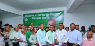 Fuerza del Pueblo fortalece su presencia en Santiago Oeste con la inauguración de un nuevo local