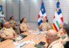 Ministro de Defensa y altos mandos militares revisan planes de seguridad