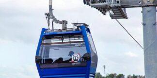Suspenden Línea 1 del Teleférico de Santo Domingo por fuertes lluvias