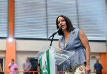 Carolin Matos: “La cuna de la Constitución es hoy la cuna del olvido” y afirma Leonel devolverá el desarrollo a San Cristóbal