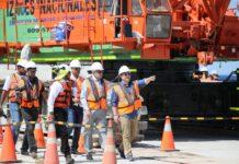 Obras Públicas, Portuaria y el BID supervisan avances de la nueva terminal del Puerto de Manzanillo