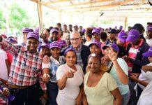 Gonzalo recorre siete localidades de Hato Mayor y reafirma que gobernar es resolver